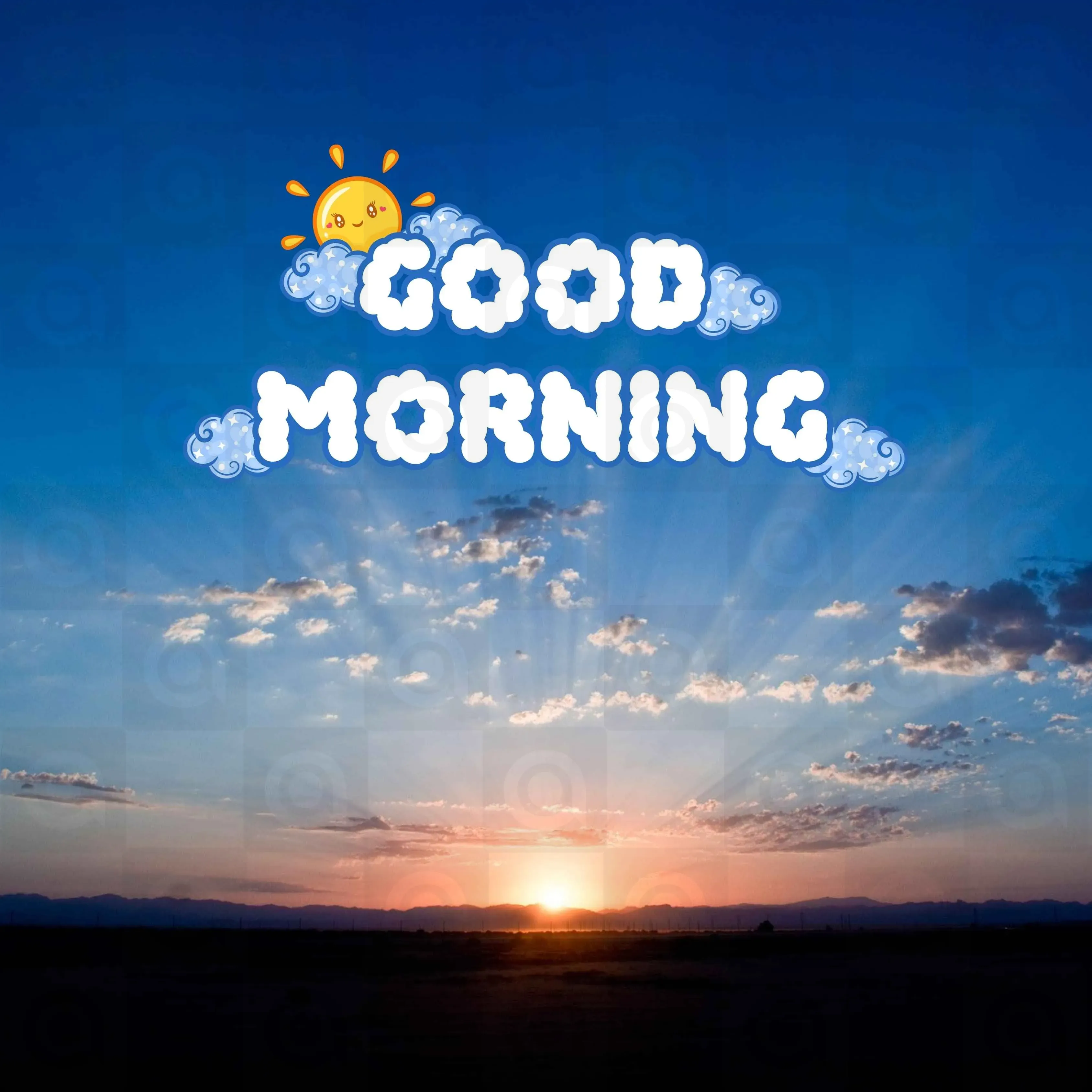 Good Morning Poster Template