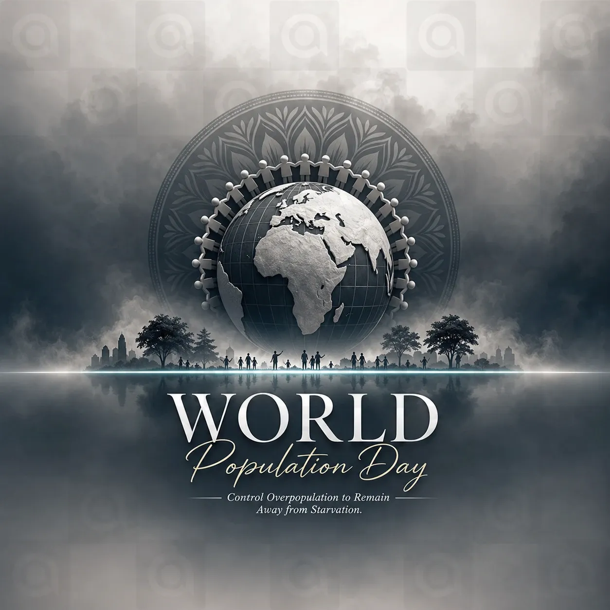 World Population Day Poster Template