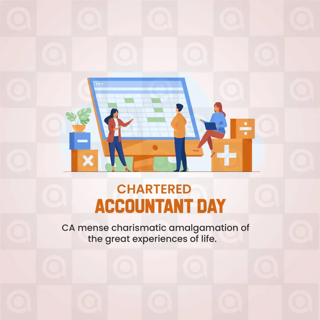 National Chartered Accountants Day (CA Day) Poster Template
