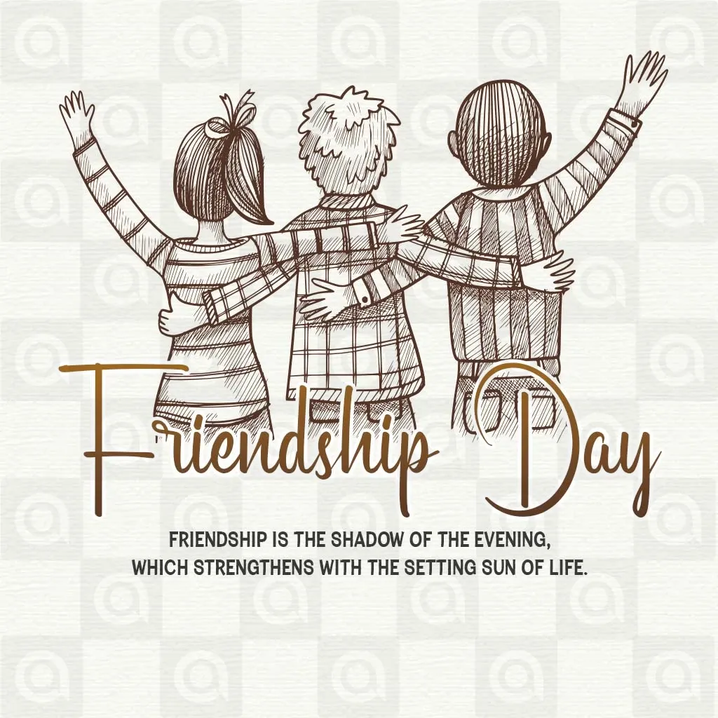 Friendship Day Poster Template