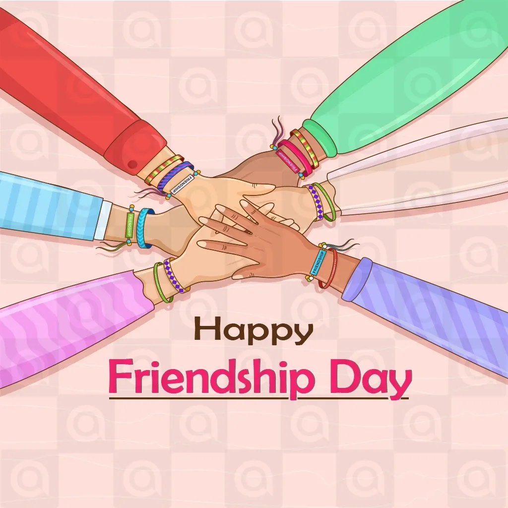 Friendship Day Poster Template