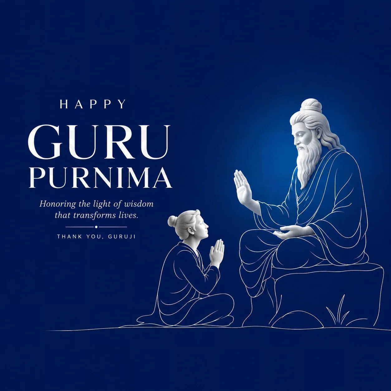 Guru Purnima Poster Template