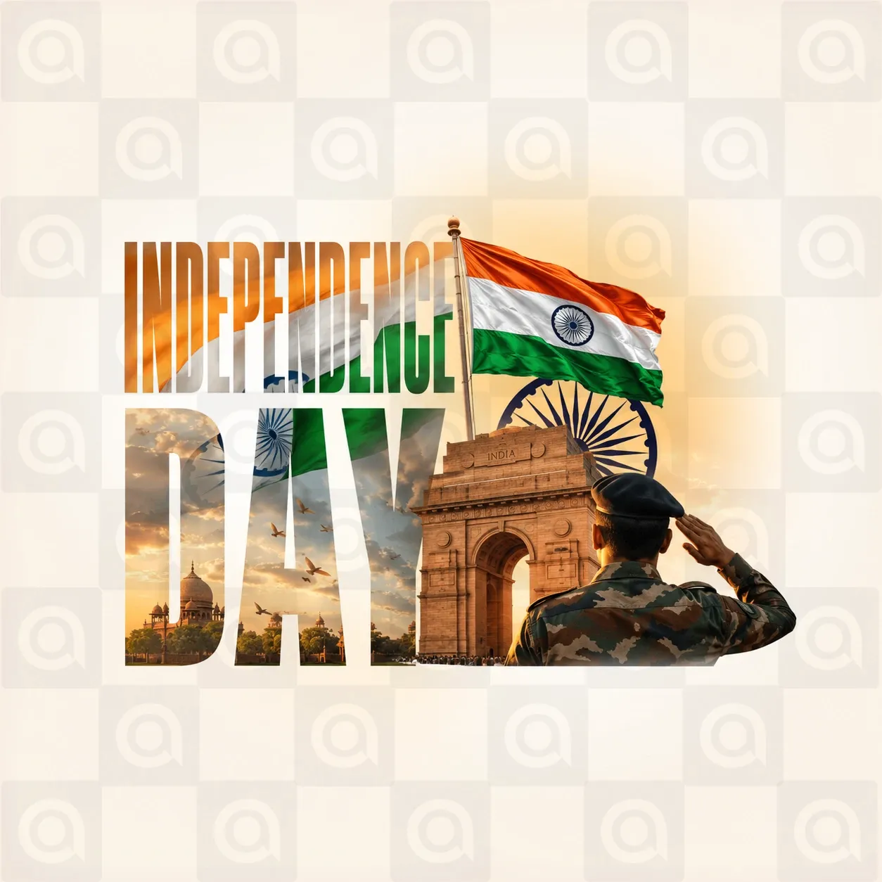 Independence Day Poster Template