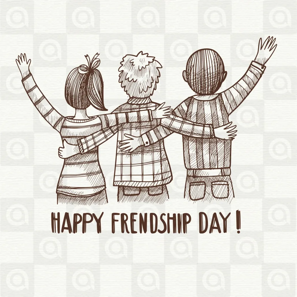 Friendship Day Poster Template