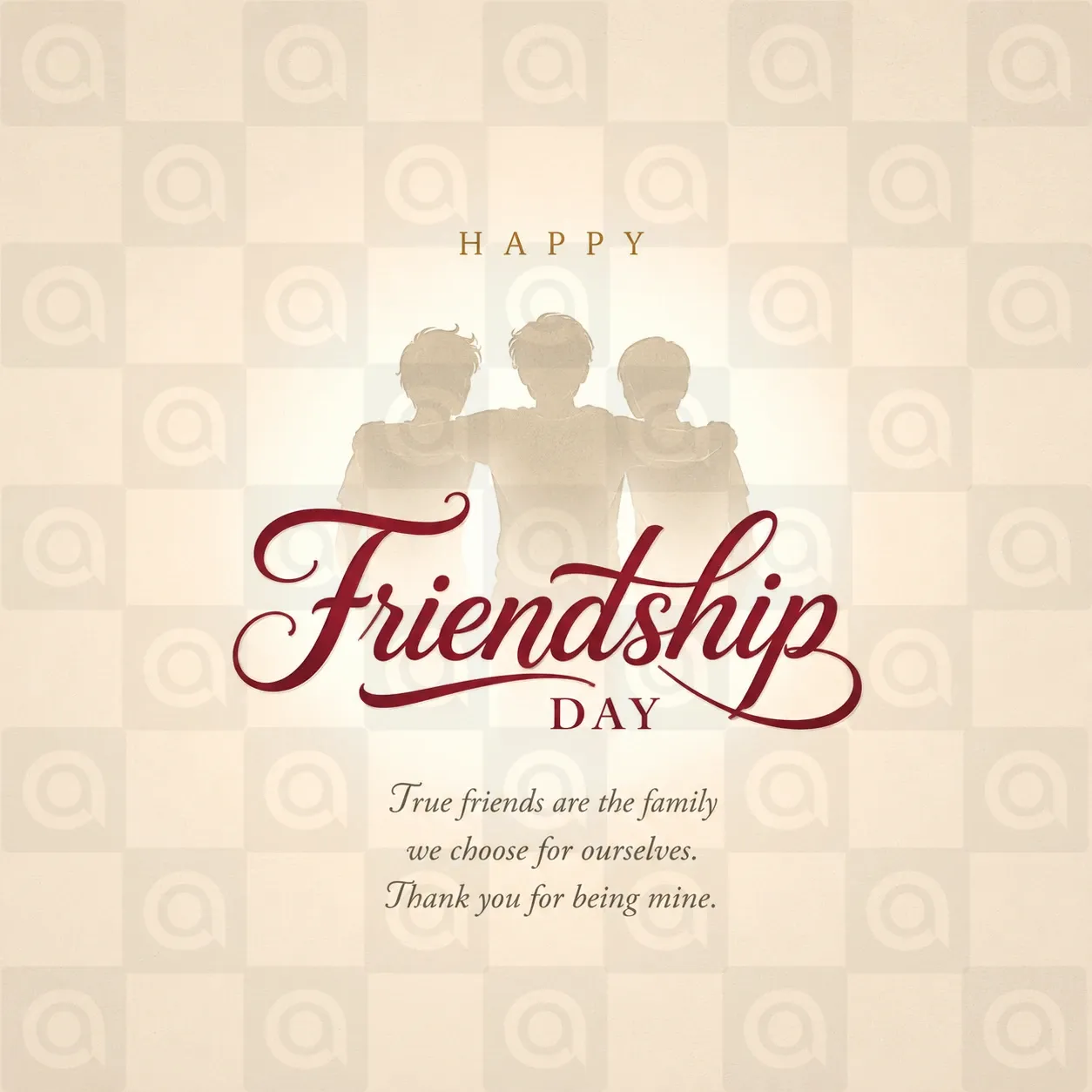 Friendship Day Poster Template