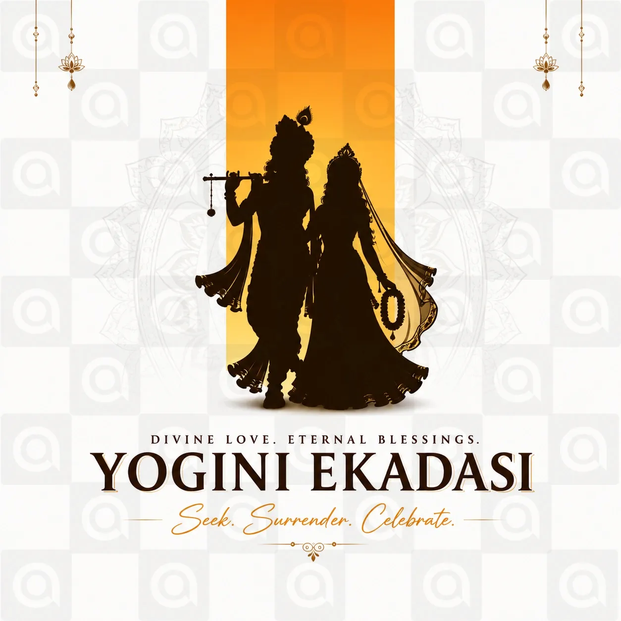 Yogini Ekadasi Poster Template