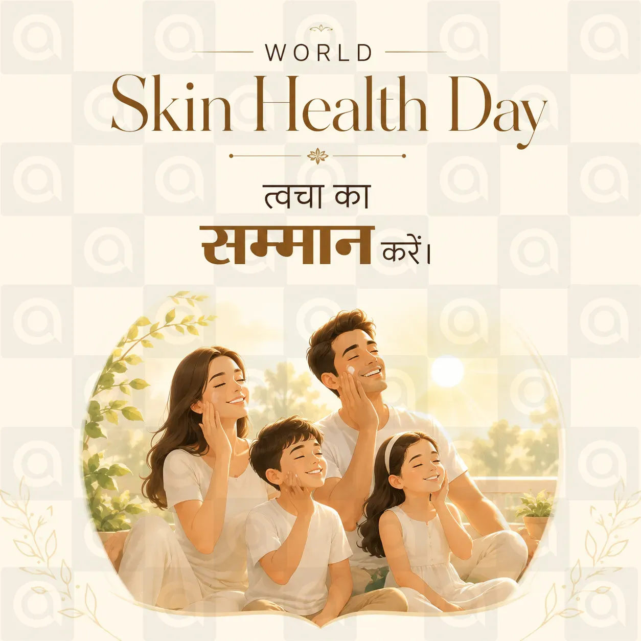 World Skin Health Day Poster Template