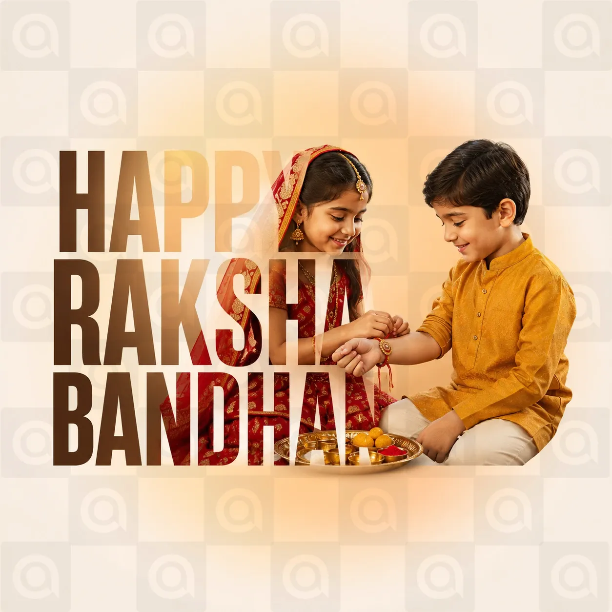 Raksha Bandhan Poster Template
