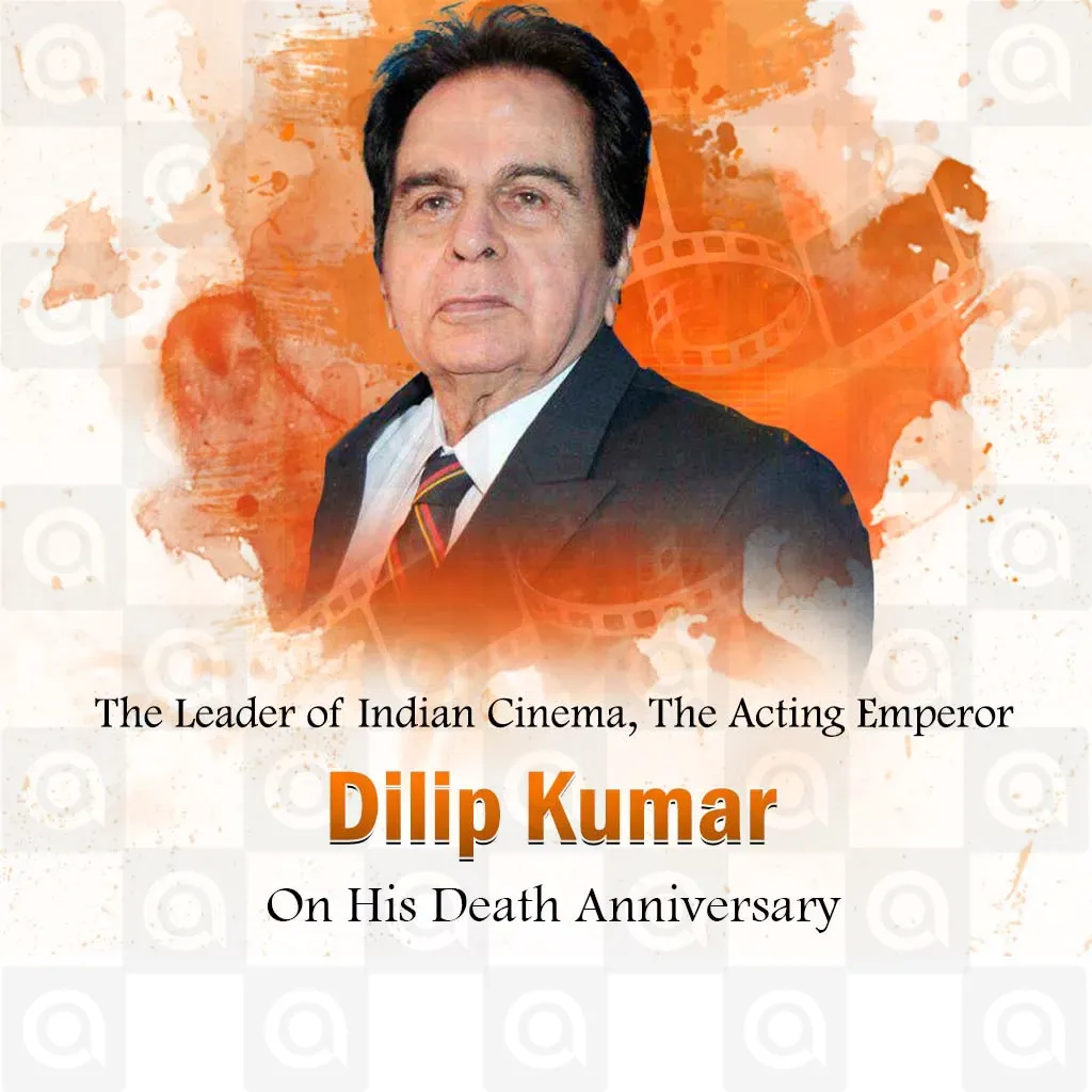 Dilipkumar Death Anniversary Poster Template - Free Download