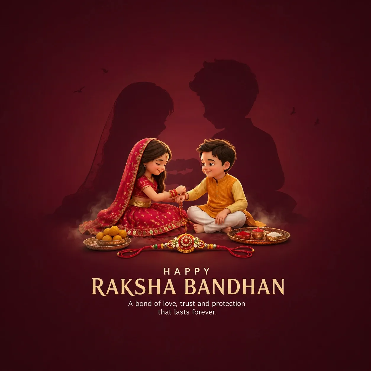 Raksha Bandhan Poster Template - Design 5
