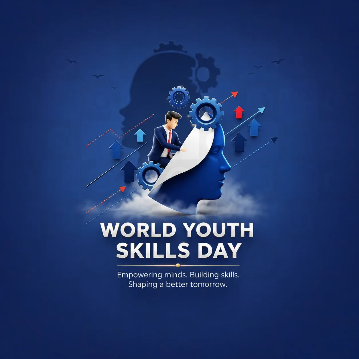 World Youth skill day Poster Template - Design 5