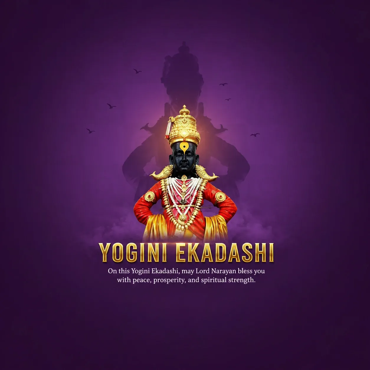 Yogini Ekadasi Poster Template