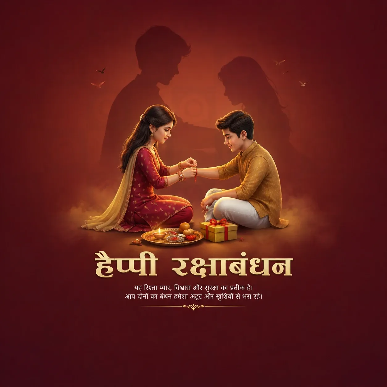 Raksha Bandhan Poster Template - Design 11