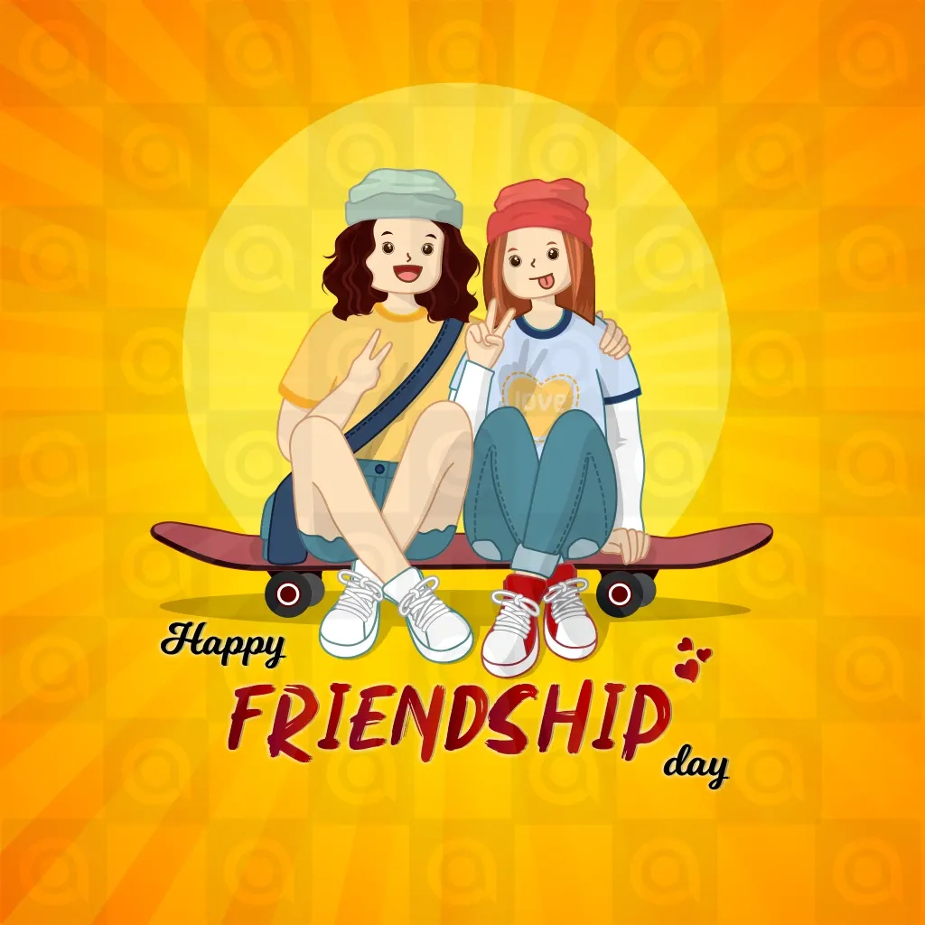 Friendship Day Poster Template