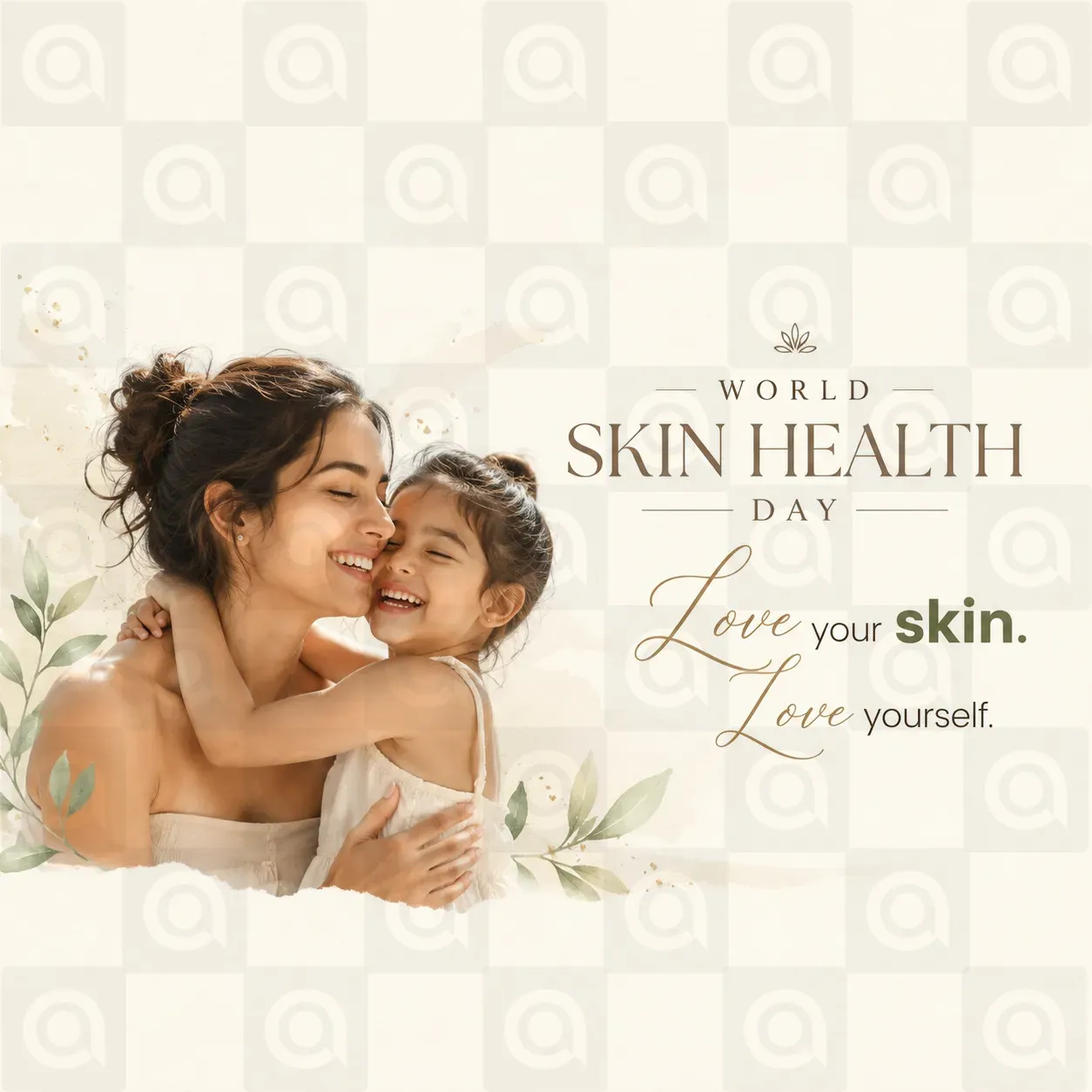 World Skin Health Day Poster Template