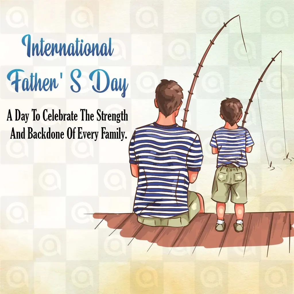 Father's Day Poster Template