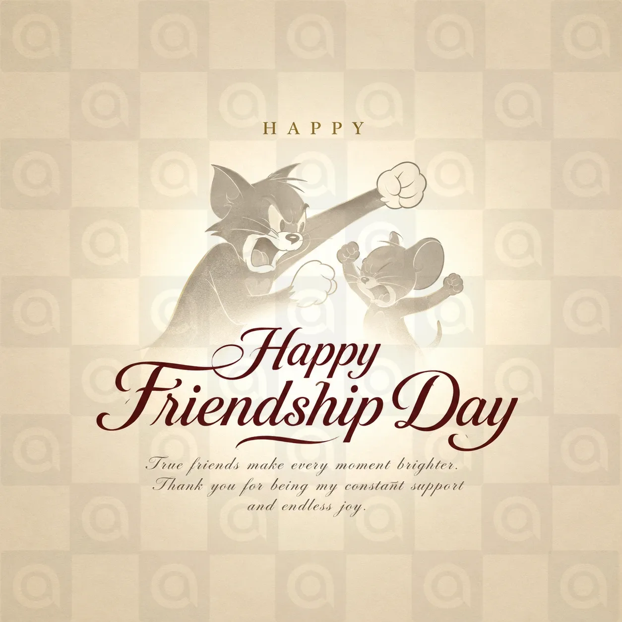 Friendship Day Poster Template - Design 4