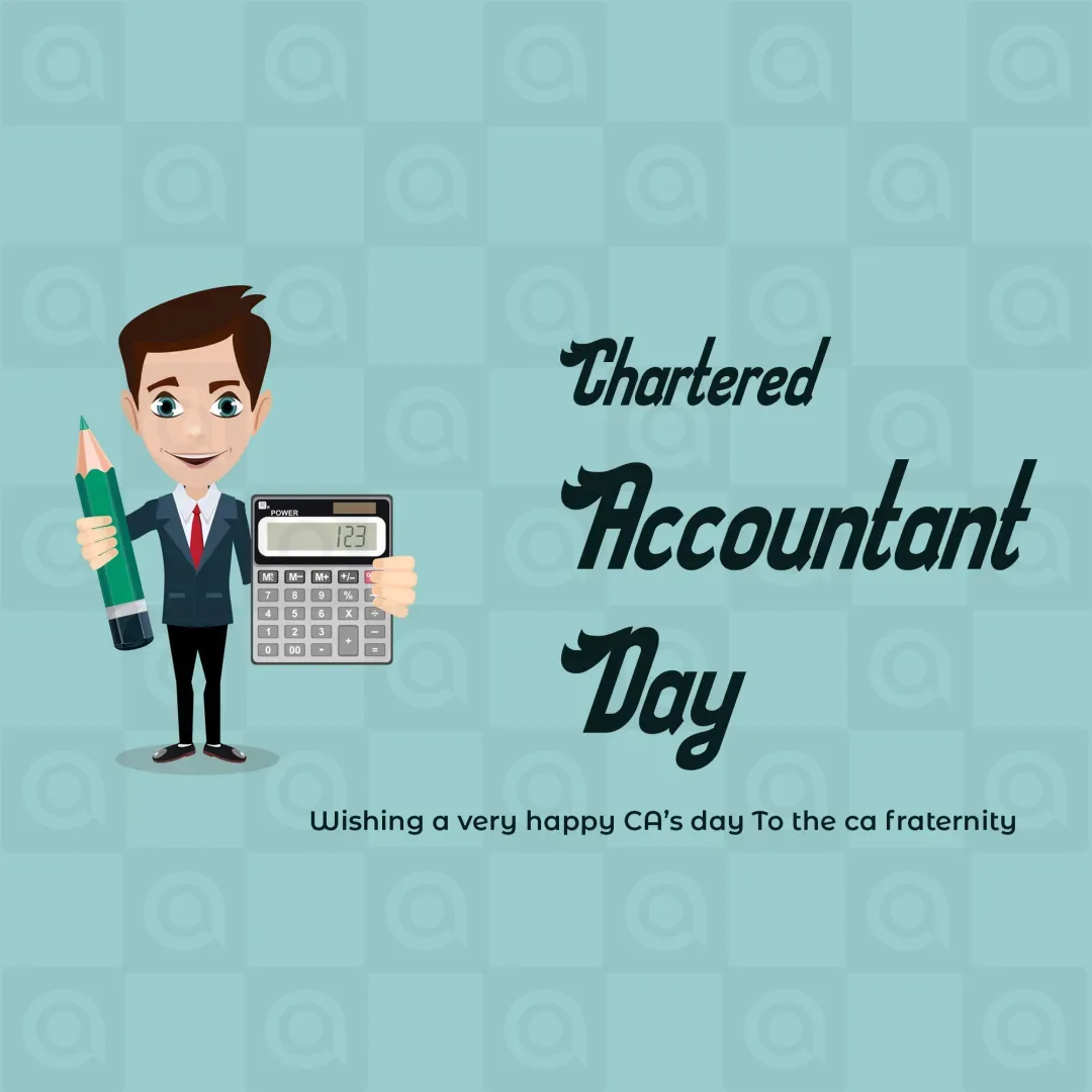 National Chartered Accountants Day (CA Day) Poster Template