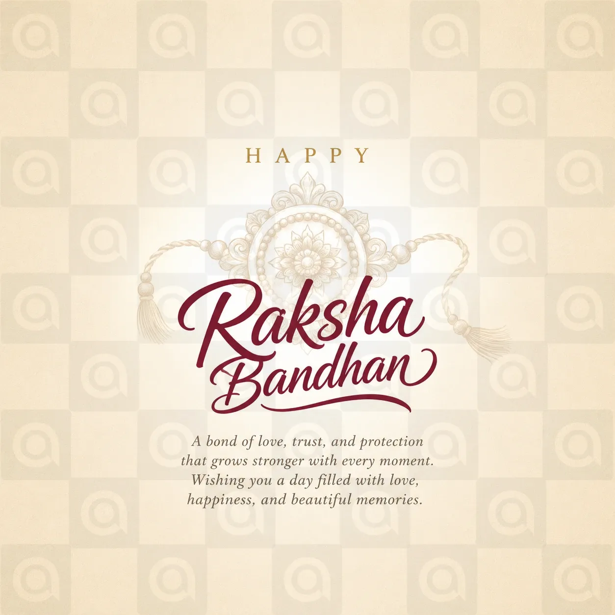 Raksha Bandhan Poster Template