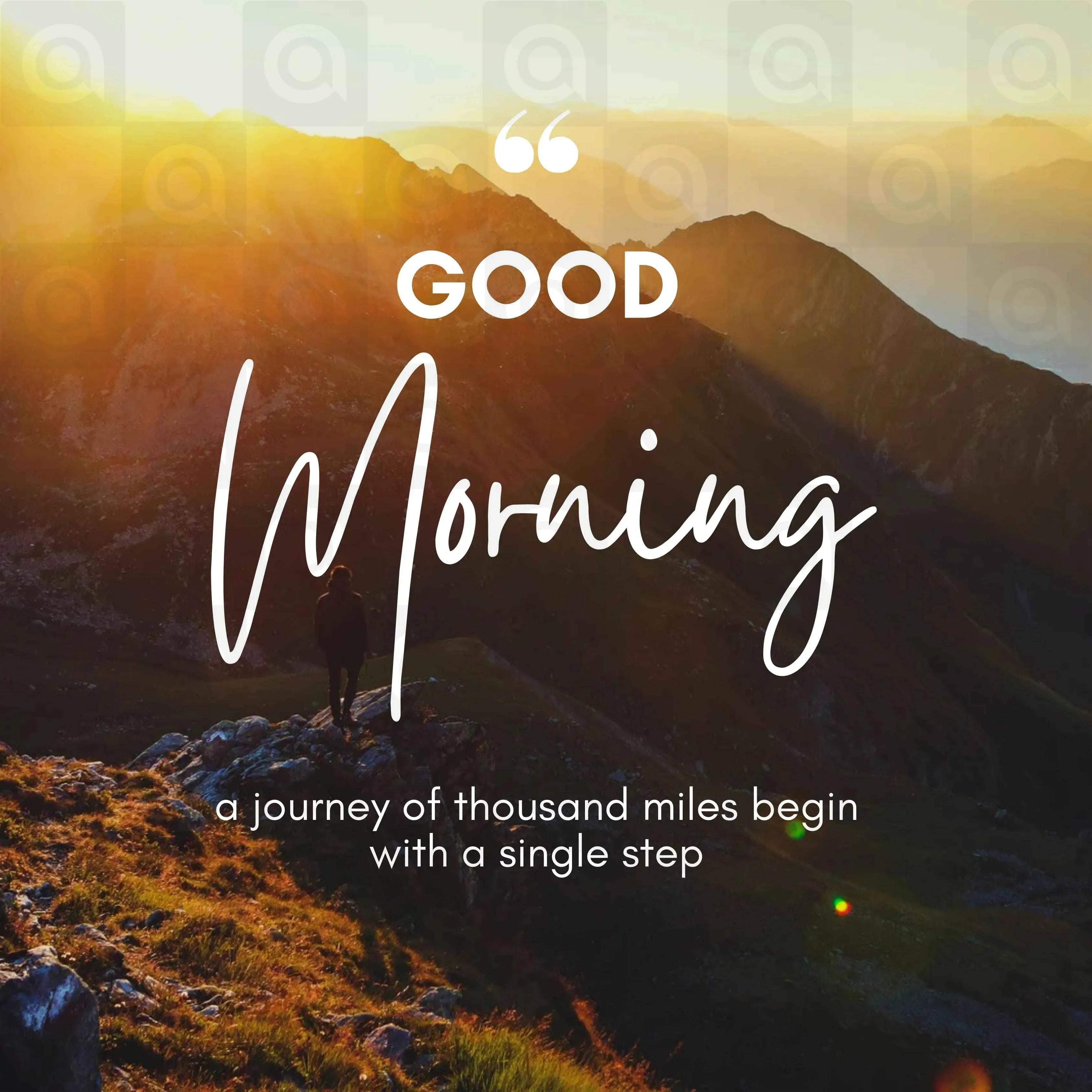 Good Morning Poster Template