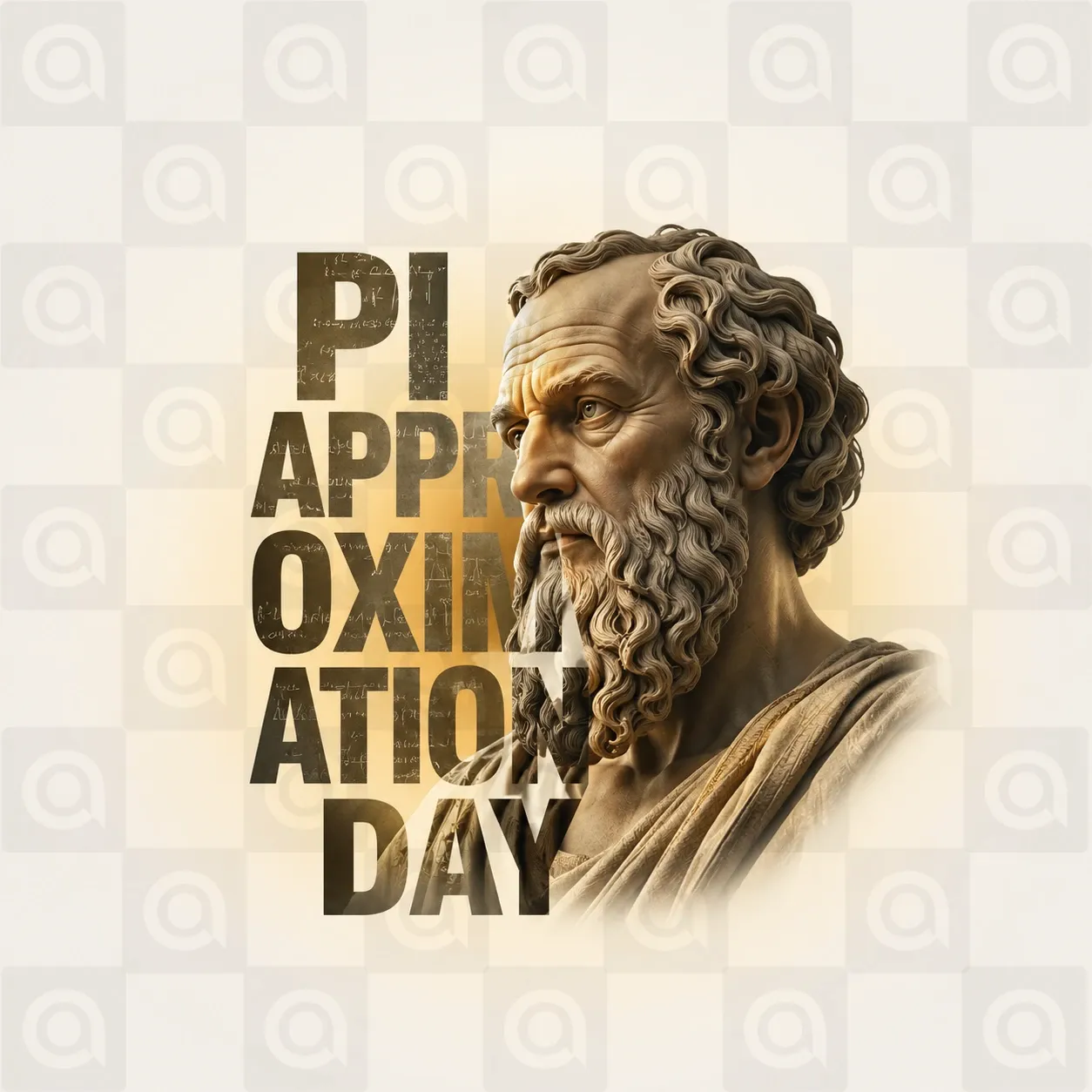 Pi Approximation Day Poster Template