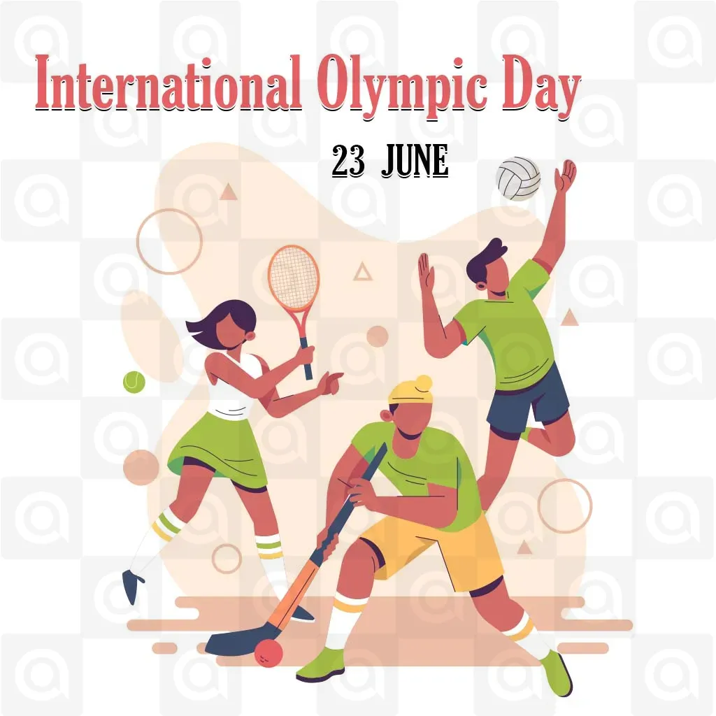 International Olympic Day Poster Template