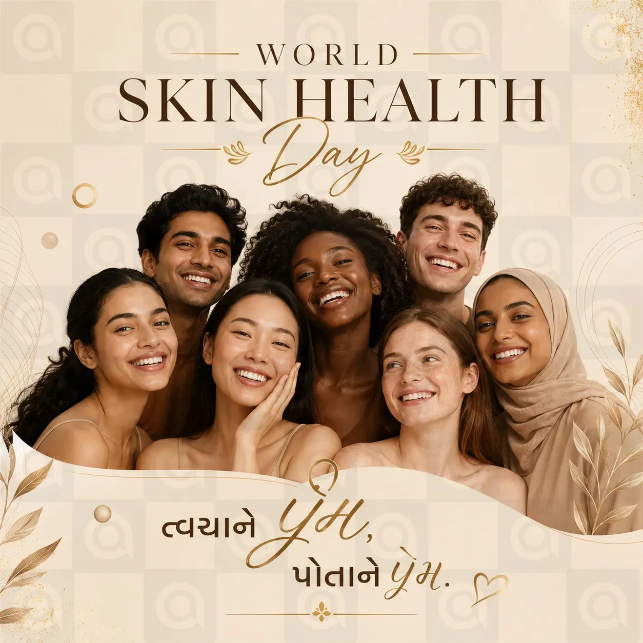 World Skin Health Day Poster Template