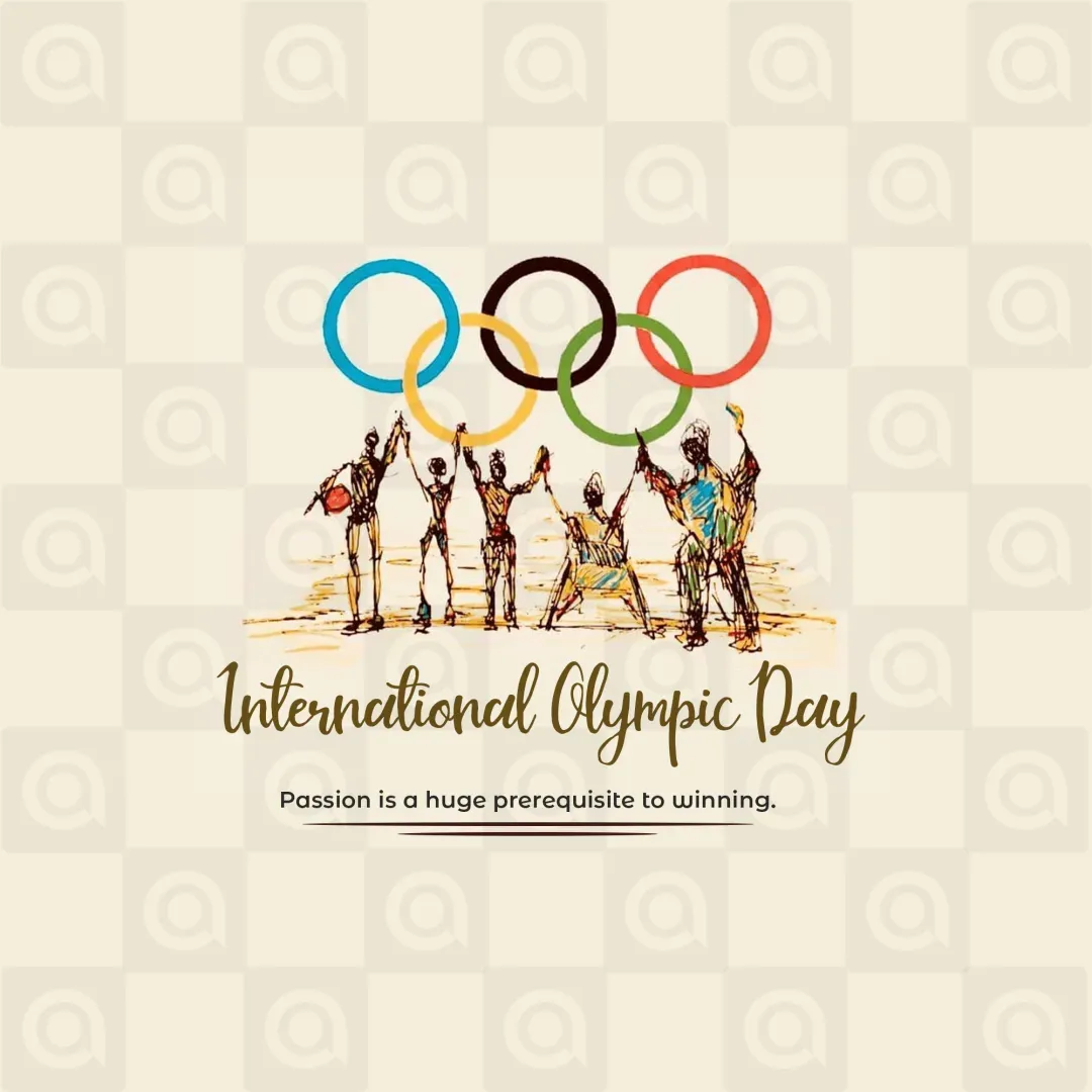 International Olympic Day Poster Template