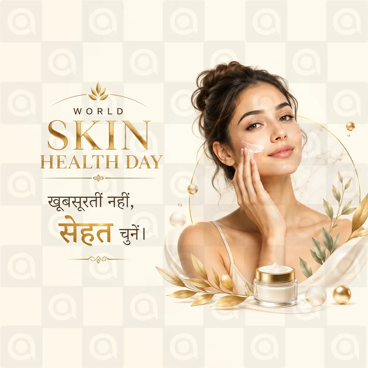 World Skin Health Day Poster Template