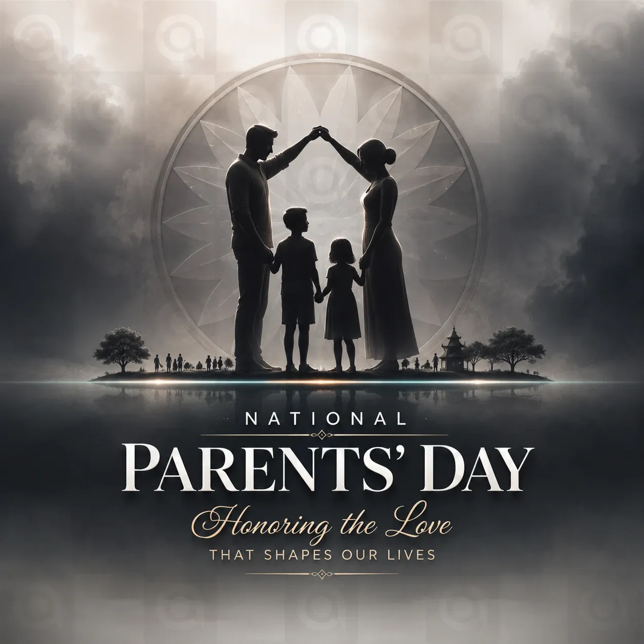 National Parents' Day Poster Template