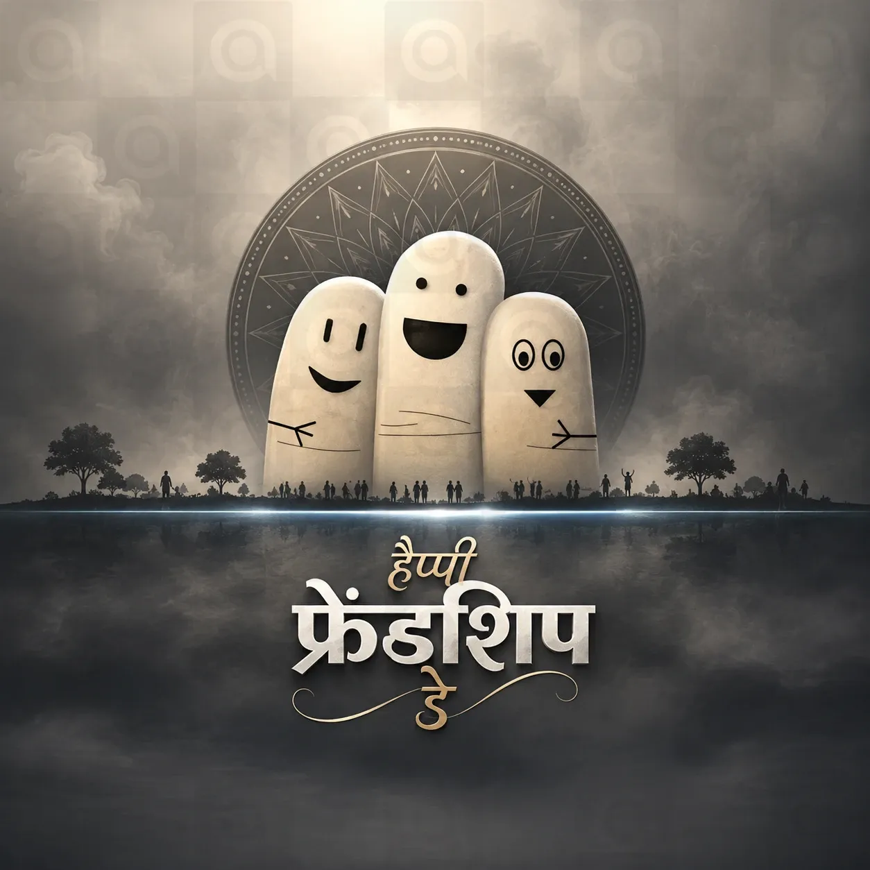 Friendship Day Poster Template