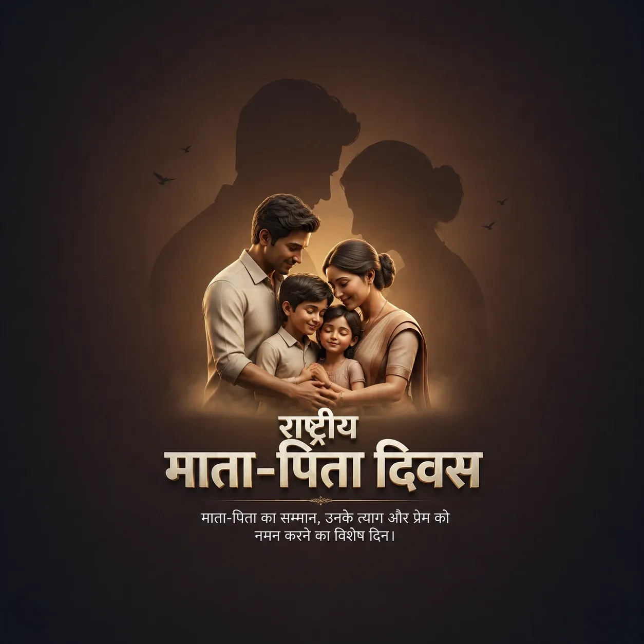National Parents' Day Poster Template